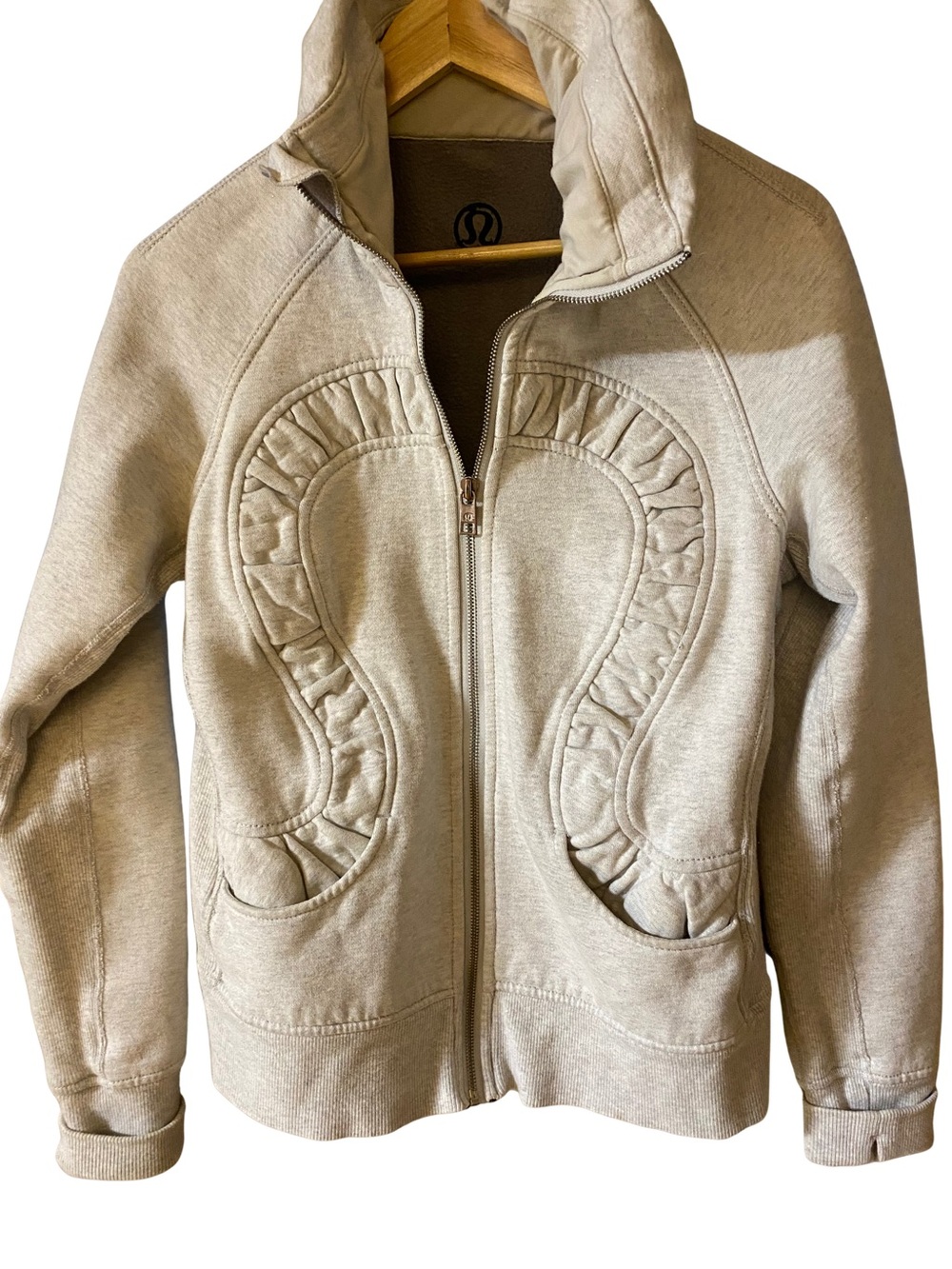 lululemon athletica 2011 Cuddle Up Jacket in sparkle size medium